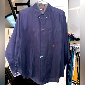 Long Sleeve Tommy Hilfiger Vintage Dress Shirt